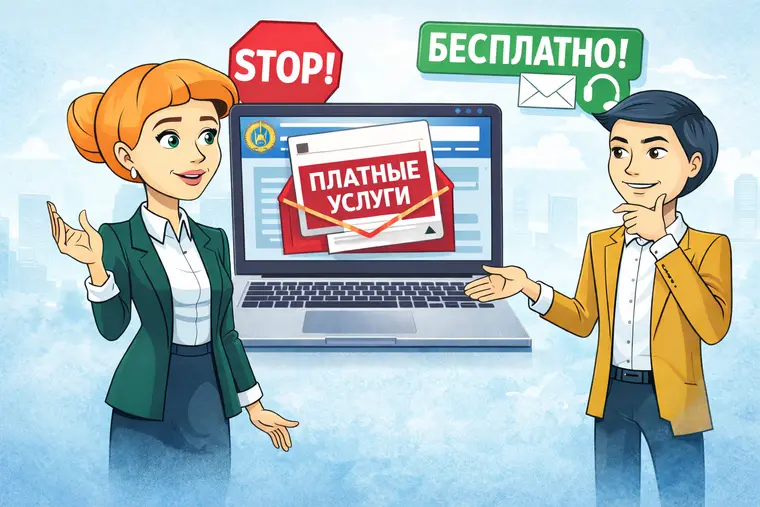 КГД МФ РК предупреждает о мошенничестве под видом платной поддержки ИС ЭСФ